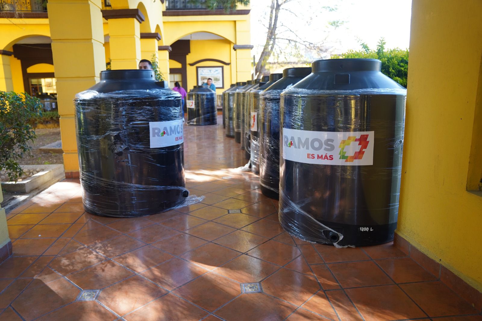 Reanudan venta de tinacos a bajo costo en Ramos Arizpe