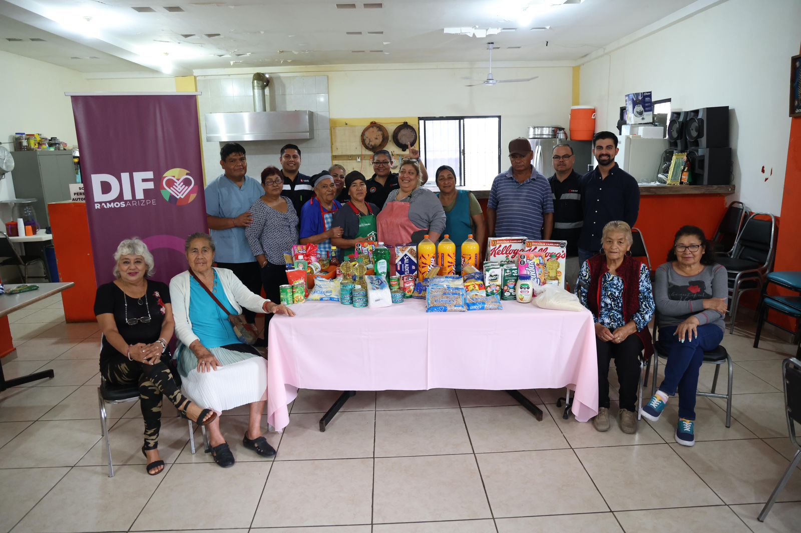 Recibe DIF Ramos Arizpe donativo de Lear Corporation