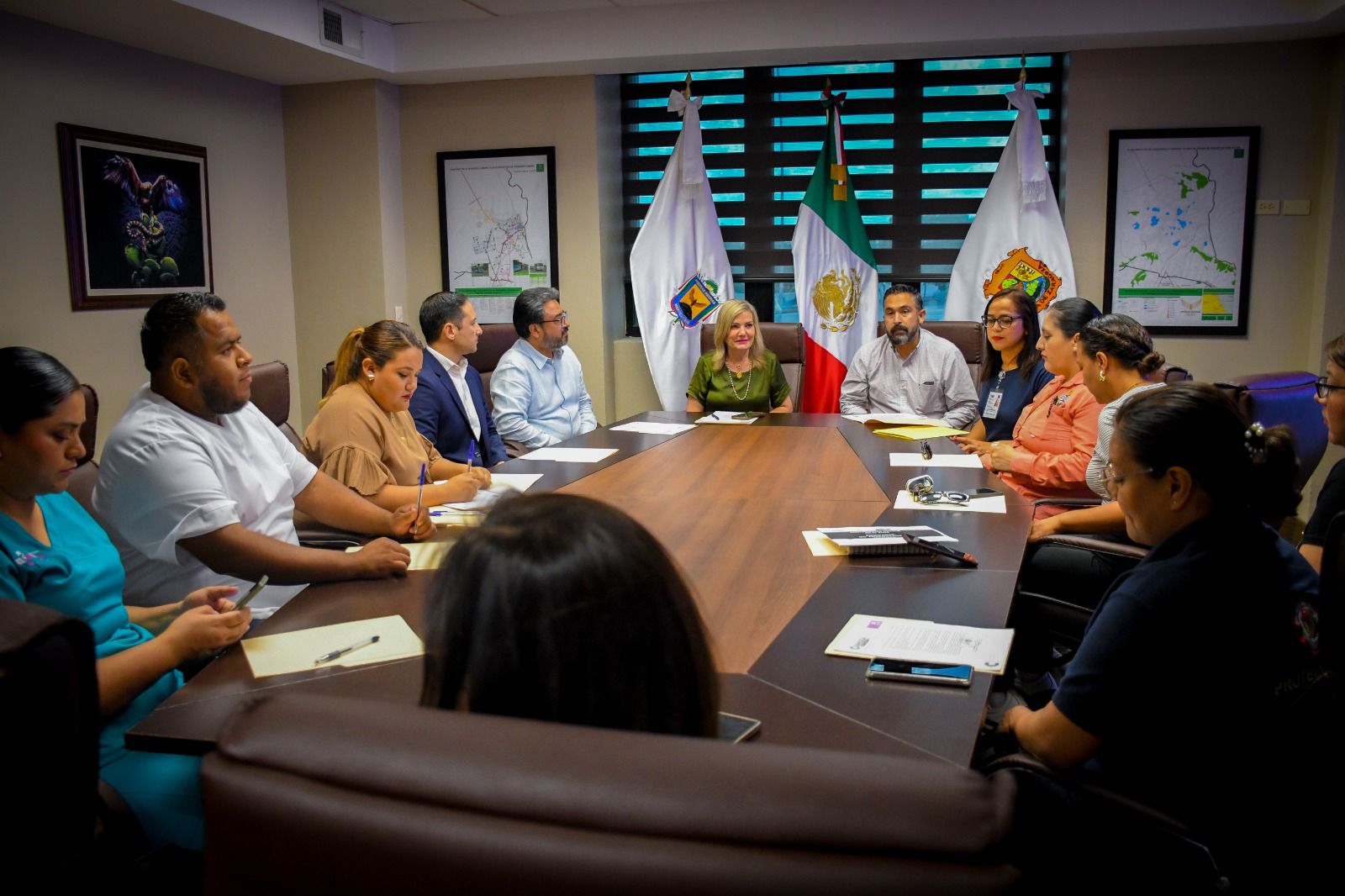 Realizan reunión de Consejo Municipal de Salud