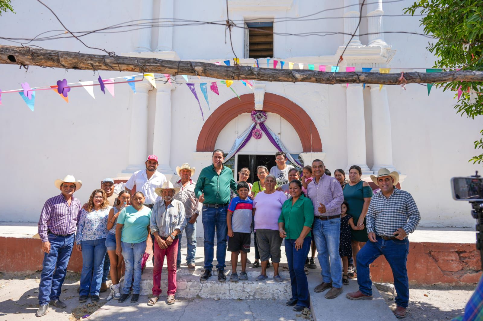 Gobierno de Ramos Arizpe rehabilita recinto histórico en ejido Anhelo