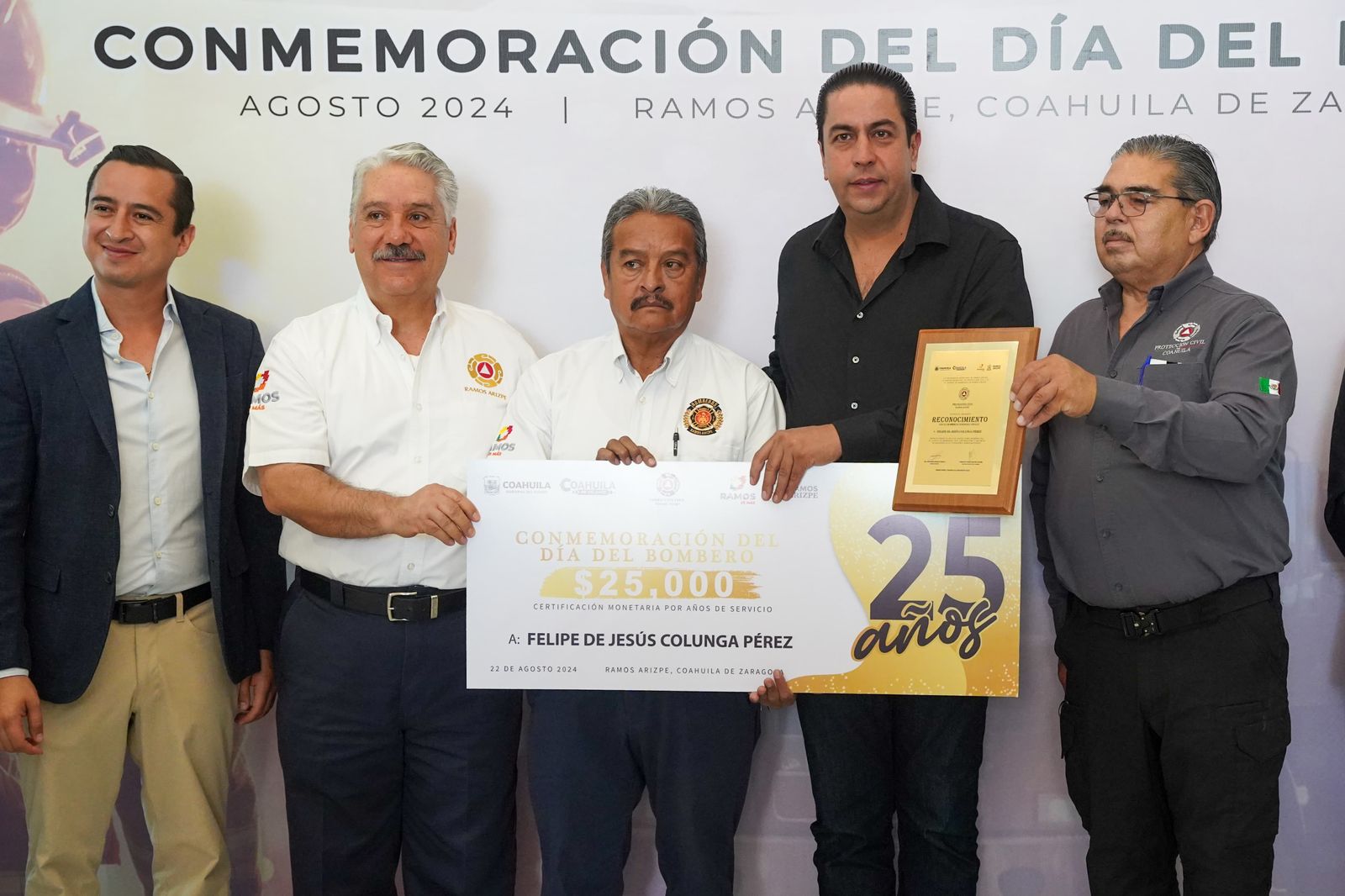 Fortalecen cuerpo de Bomberos de Ramos Arizpe