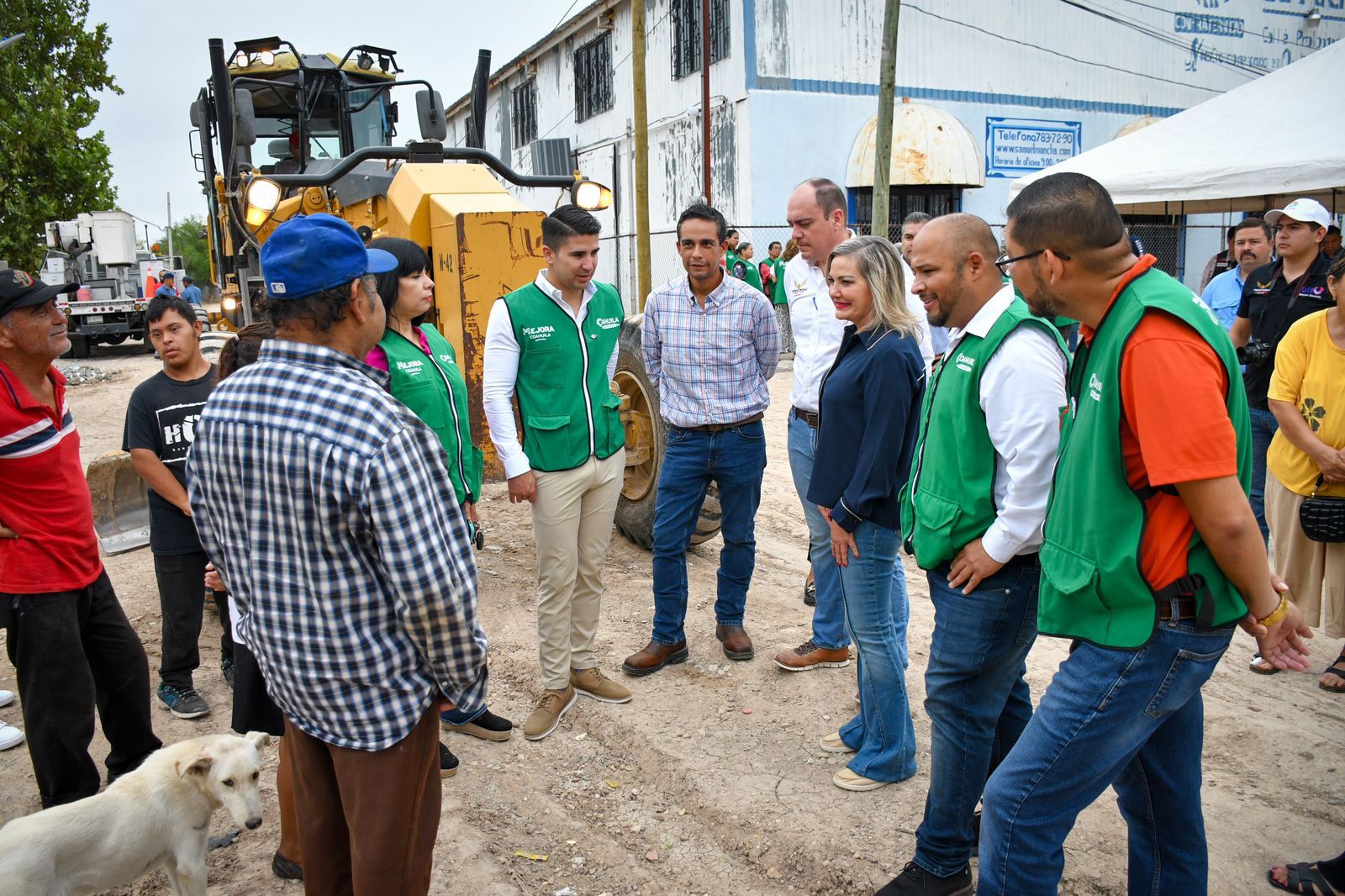 Resuelve municipio necesidades de drenaje y pavimentación