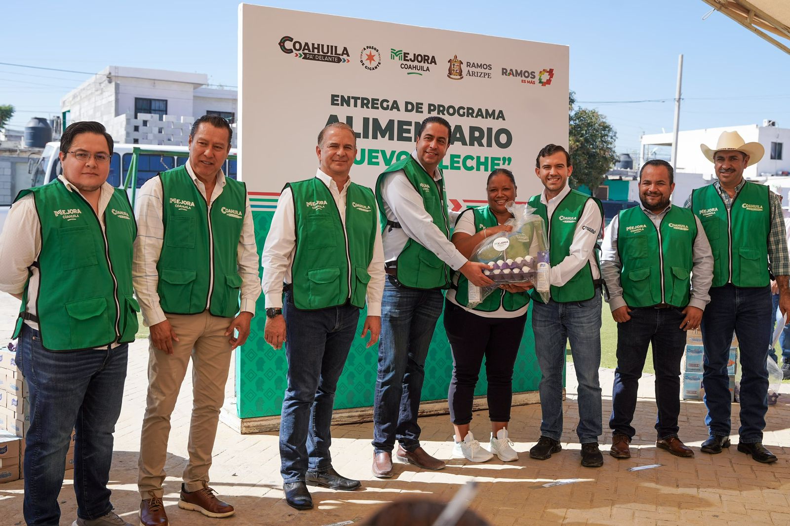 Llega Mejora a familias de Ramos Arizpe