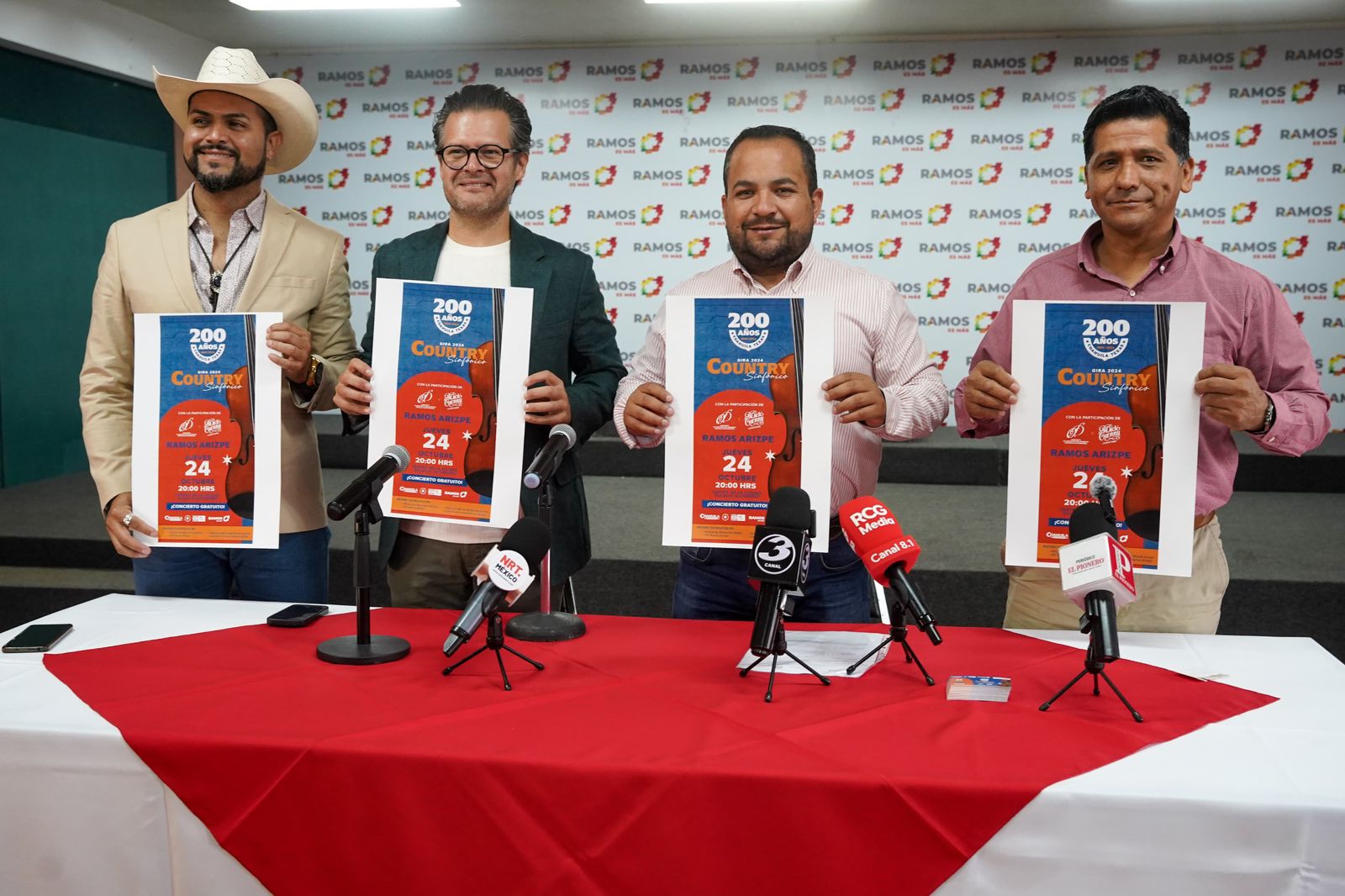 Invitan a concierto Country Sinfónico en Ramos Arizpe