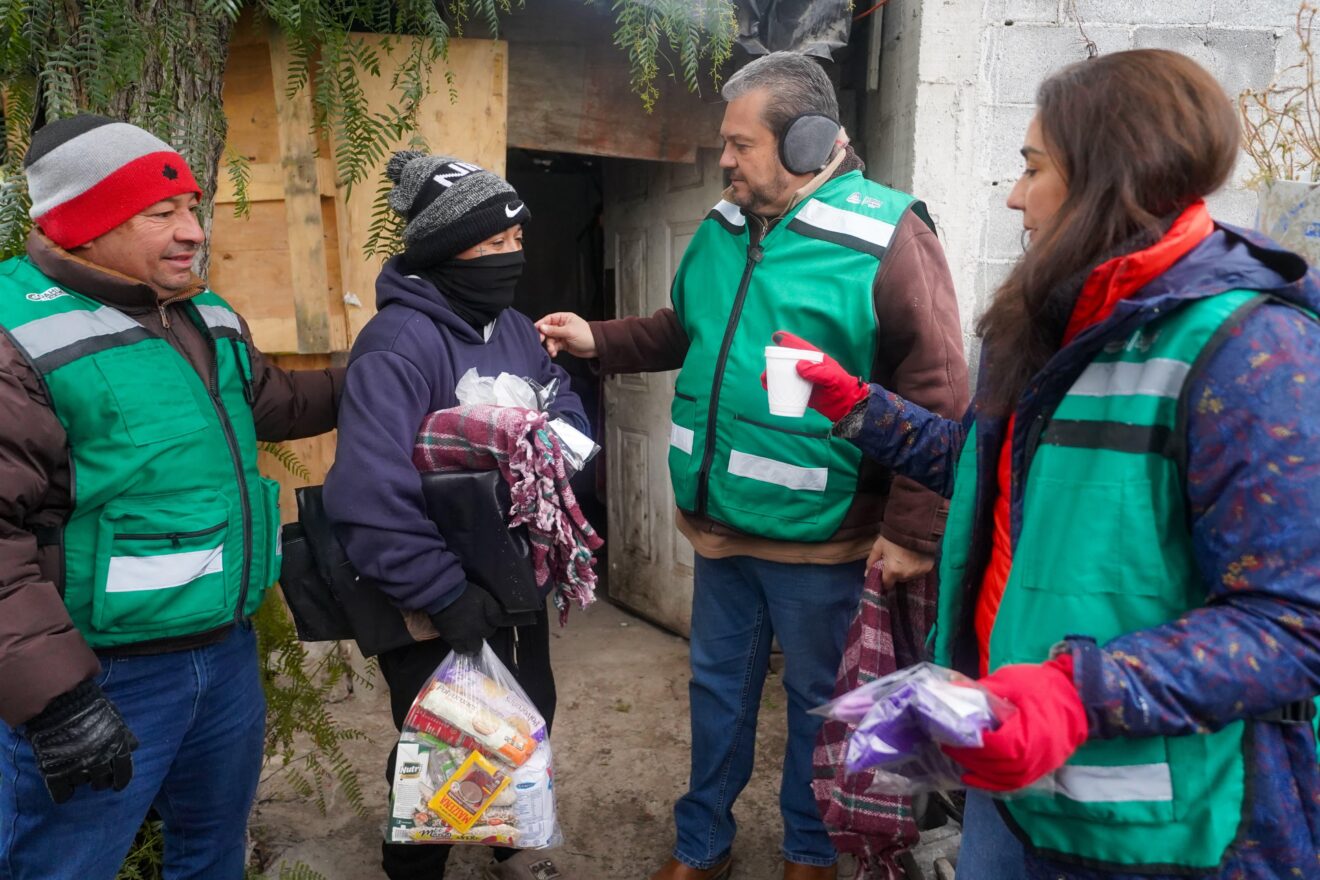 Apoya Gobierno de Ramos Arizpe a sectores vulnerables por frente frío