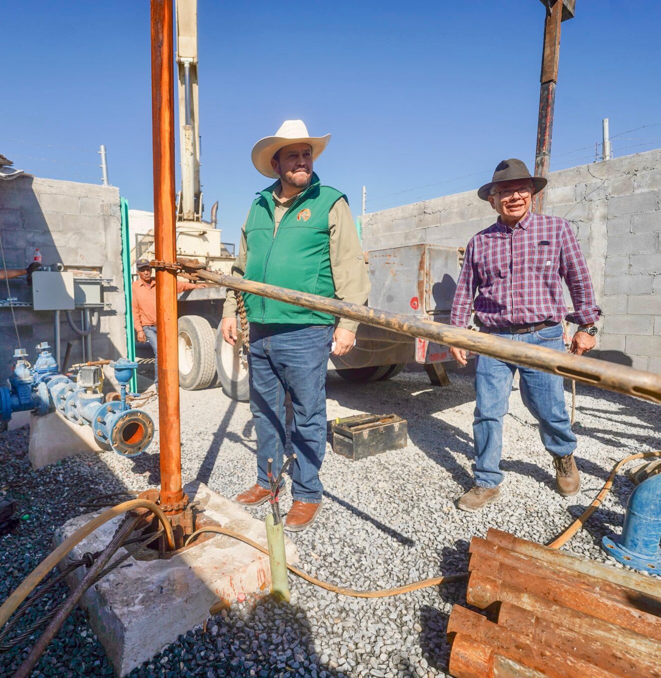 Supervisa Tomás Gutiérrez celeridad para restablecer agua en Analco