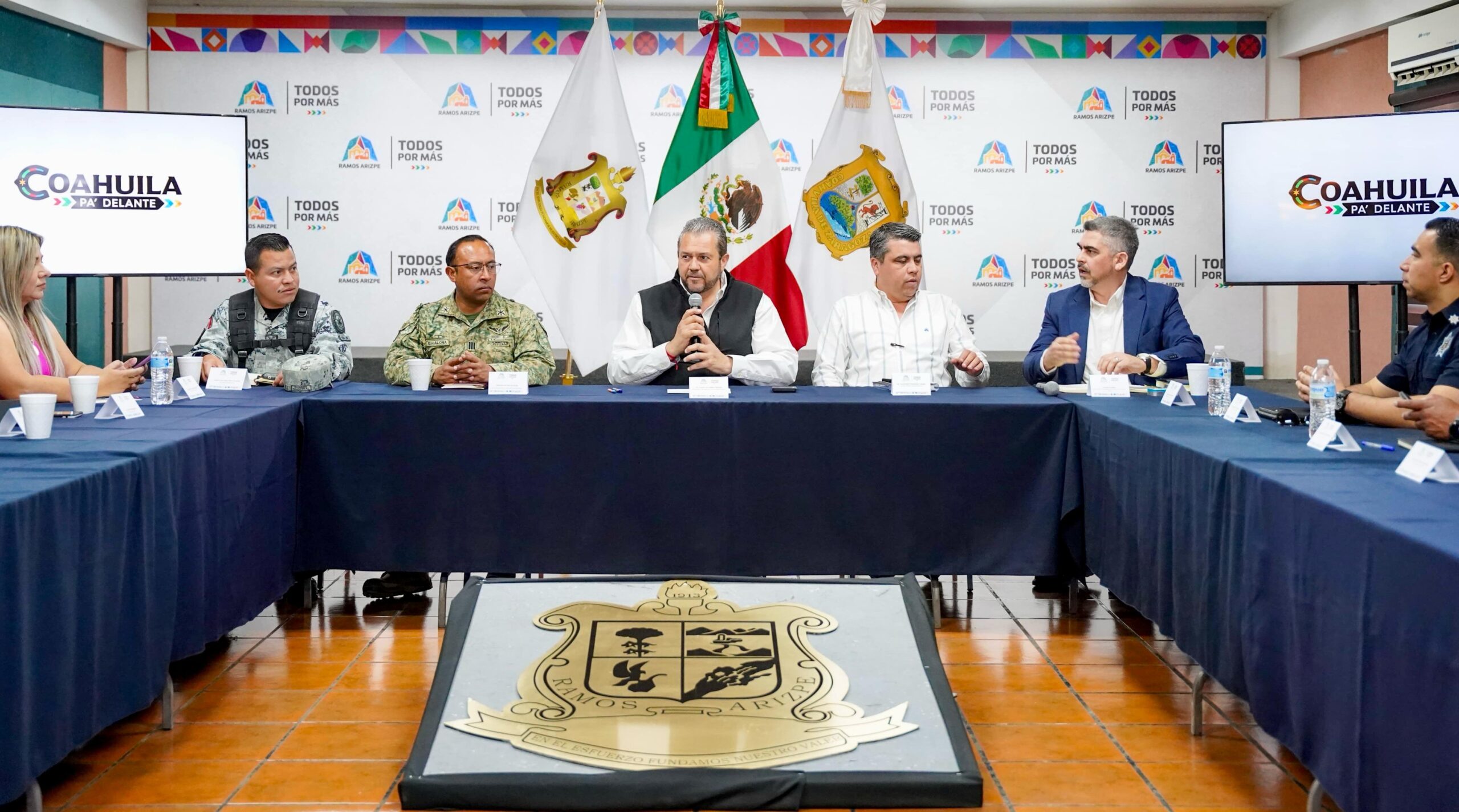 Encabeza Tomás Gutiérrez reunión de seguridad