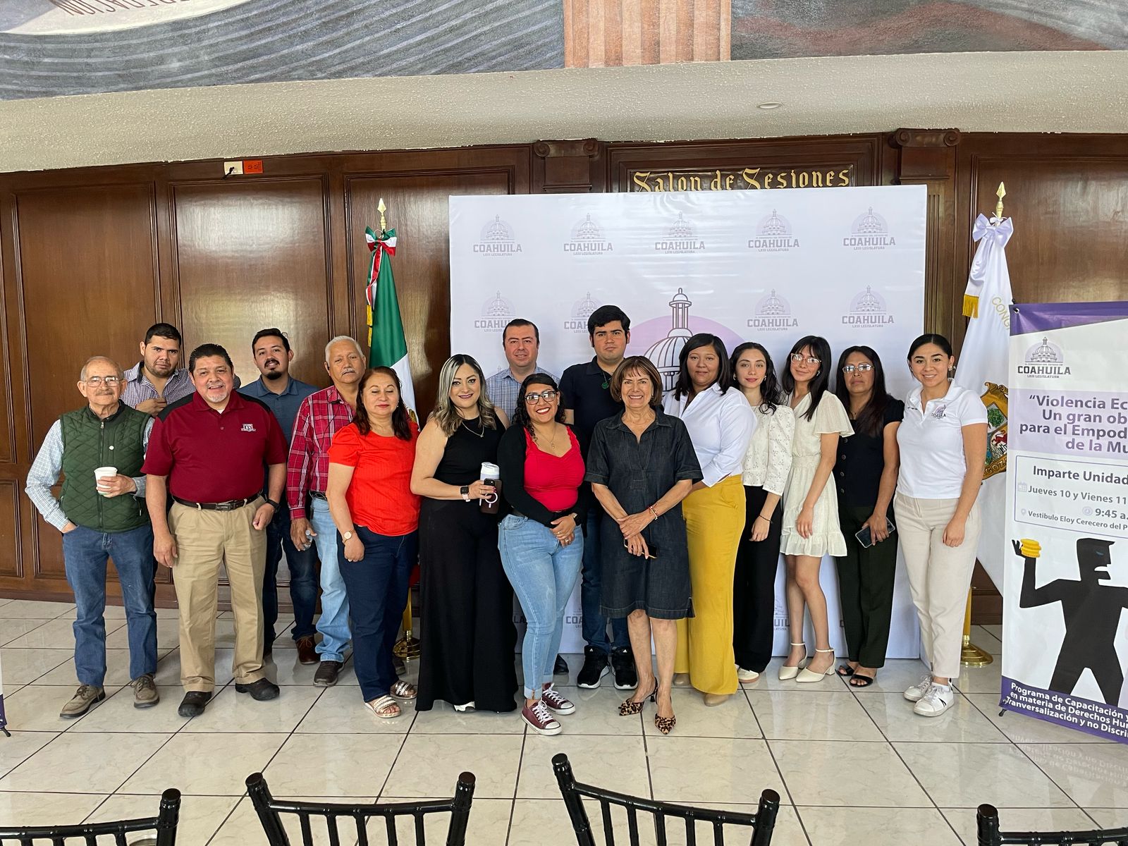 Capacita Congreso a colaboradores sobre violencia económica y su impacto en el empoderamiento de la mujer