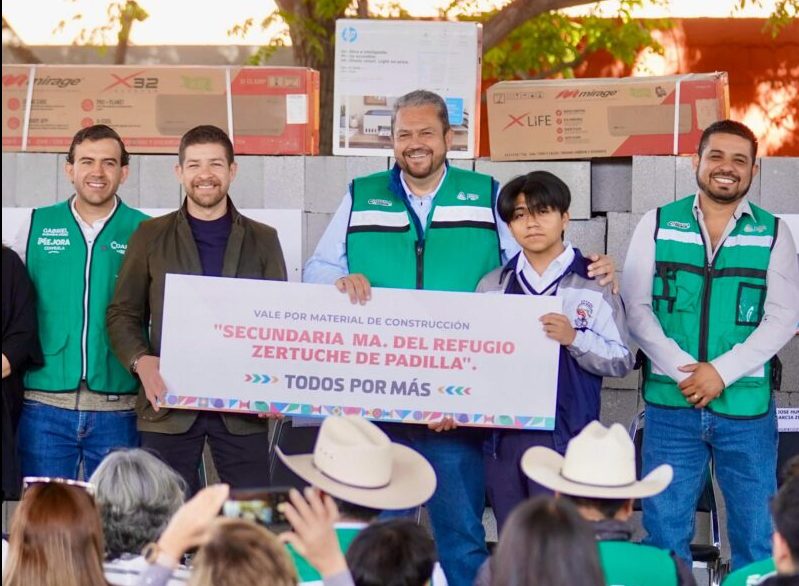 Arranca Tomás “En tu Escuela, Tú Eliges” impulsa mejoras al sector educativo