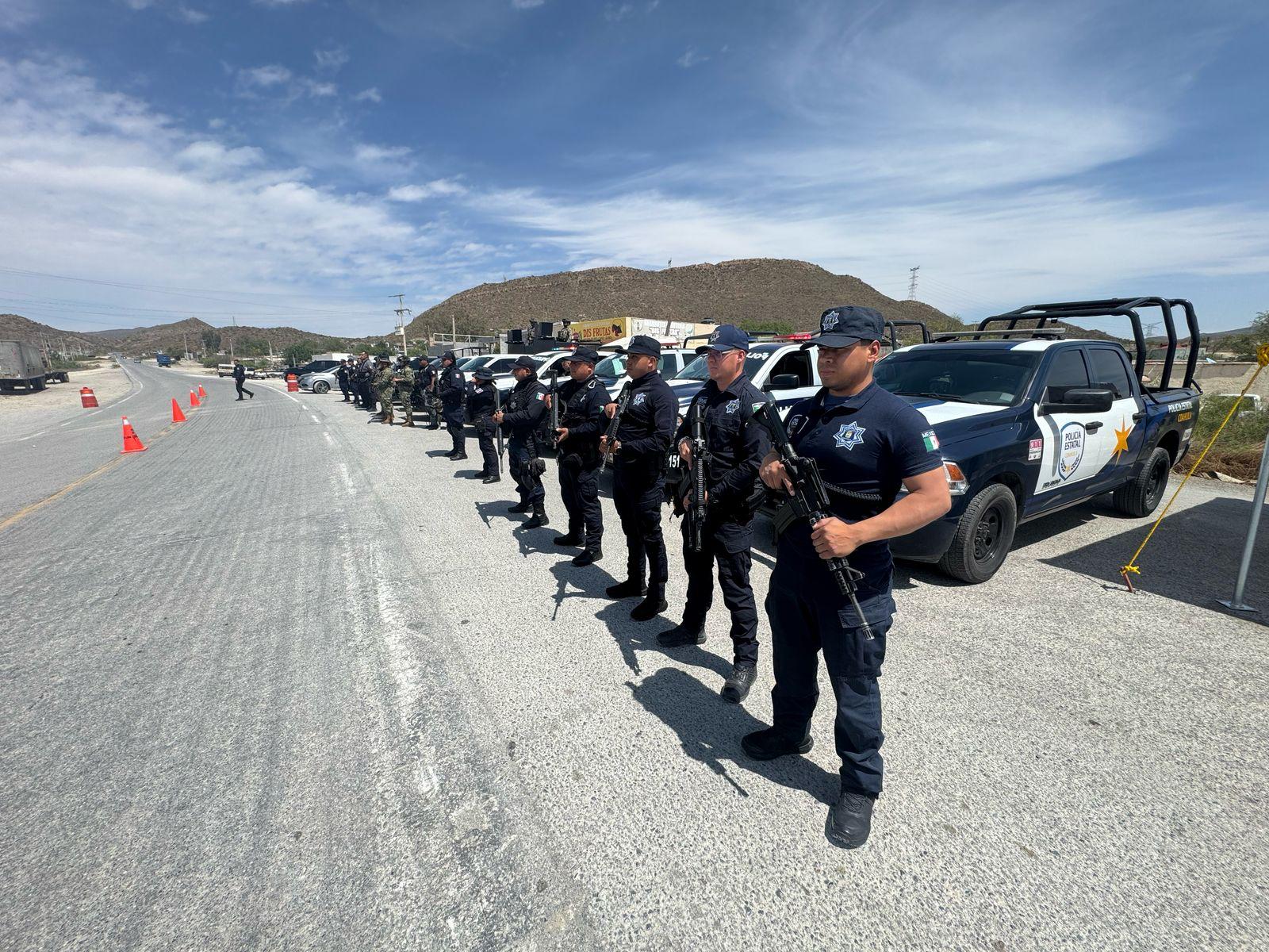 Inicia operativo de seguridad de Semana Santa en ejidos de Ramos Arizpe