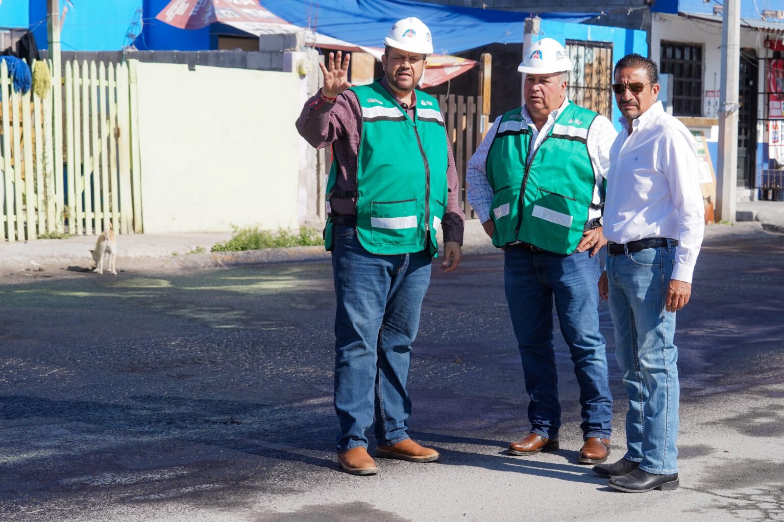 Arranca Tomás recarpeteo en Valle Poniente