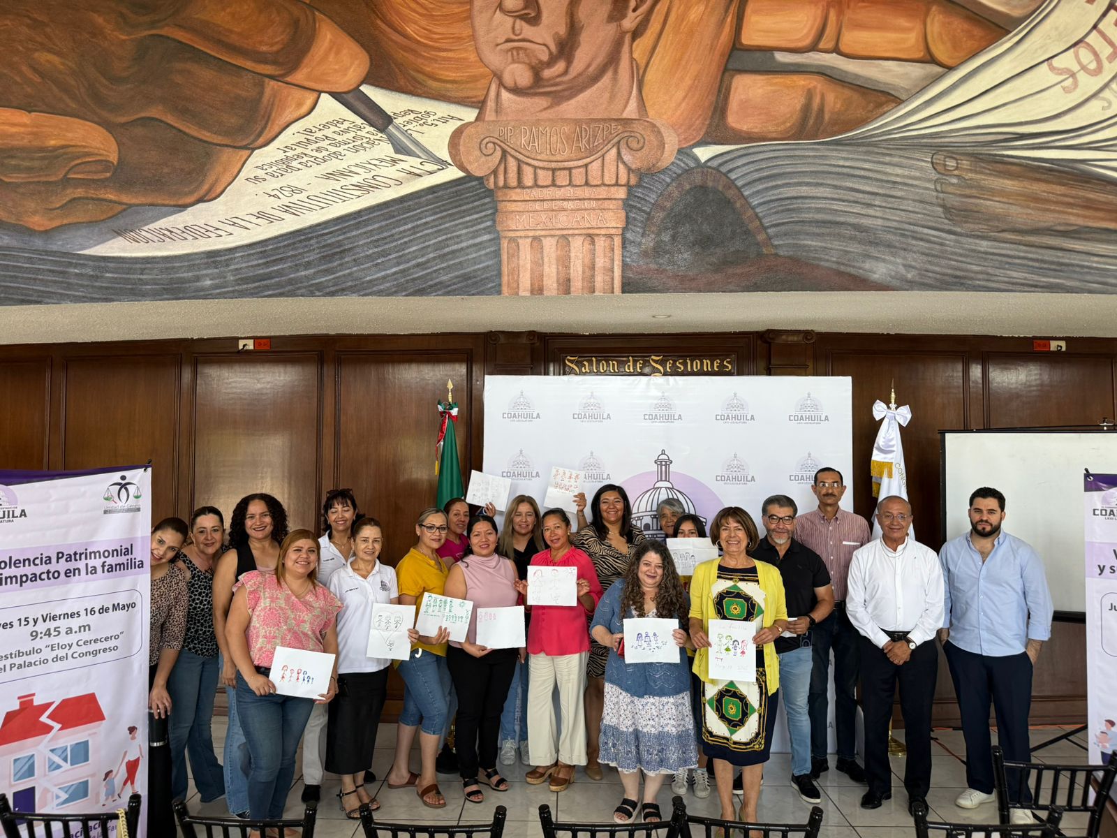 Capacita Congreso a colaboradores sobre “Violencia patrimonial y su impacto en las familias”