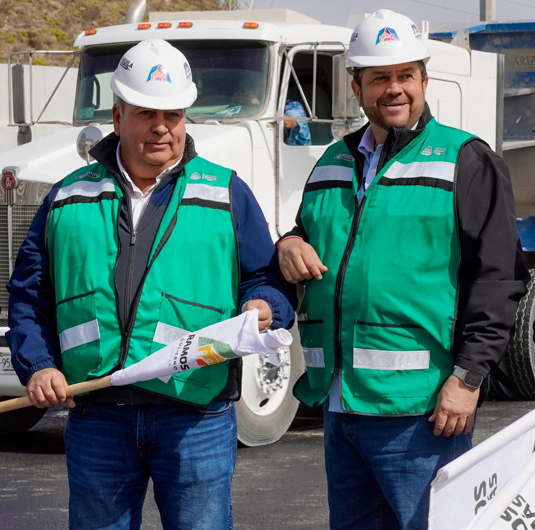 Mejoran vialidades en Ramos Arizpe