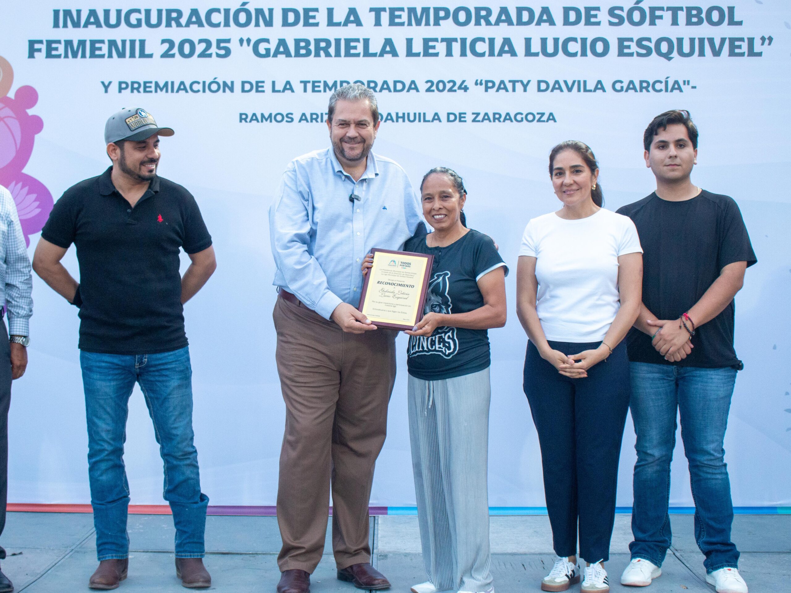 Reitera Tomás Gutiérrez apoyo al deporte en Ramos Arizpe