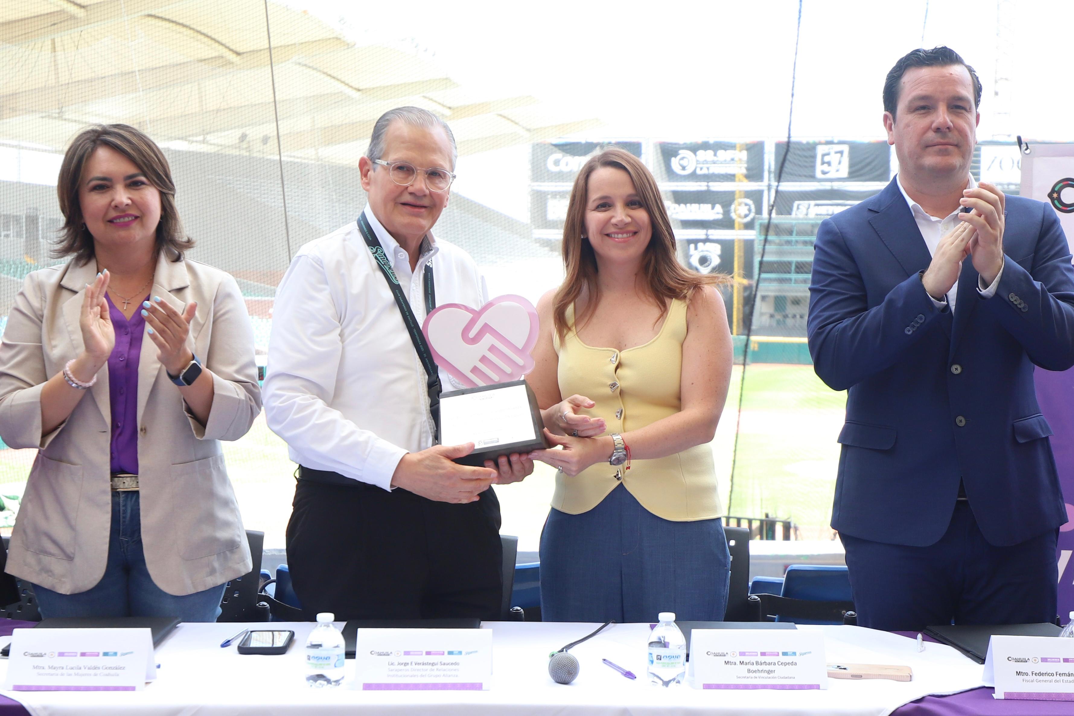 Se suma Saraperos a Puntos Violeta; se convierte estadio Madero en espacio seguro para mujeres