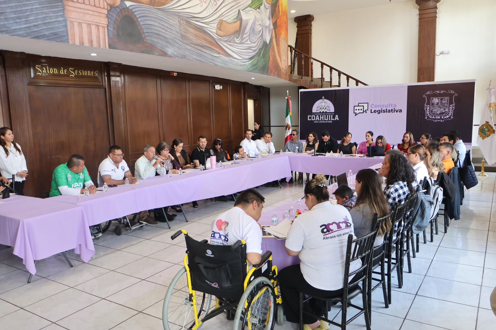 Concluye etapa de diálogo de las consultas legislativas en el Congreso del Estado