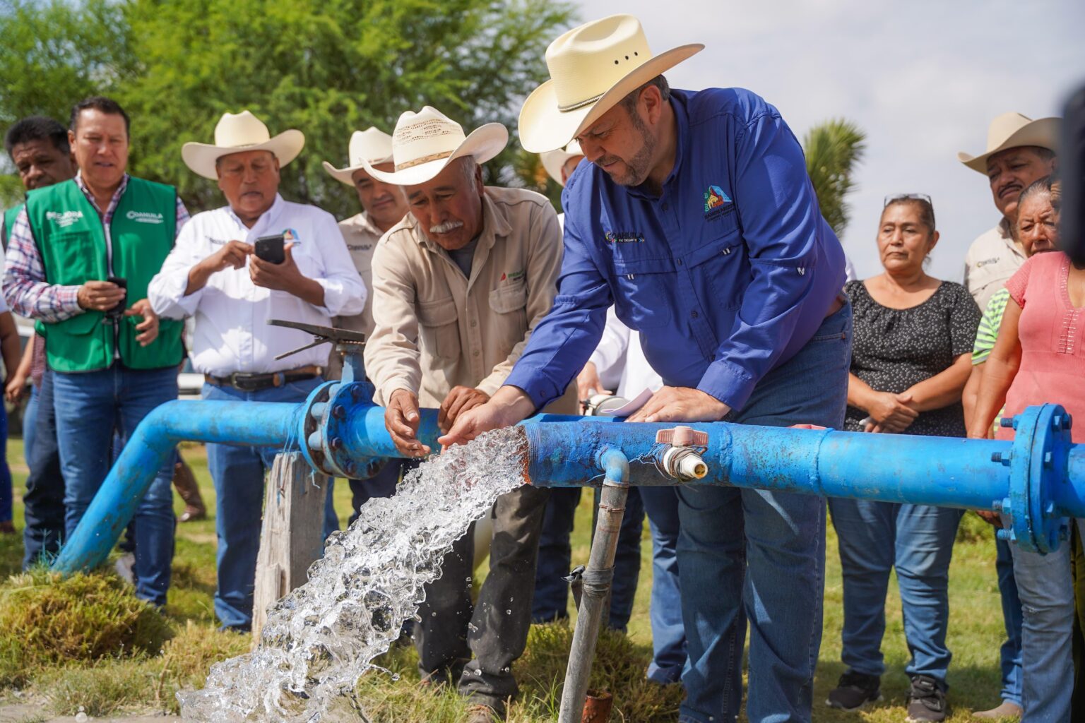Un proyecto que da alegría en Ramos Arizpe: instalan bomba de agua en San Ignacio