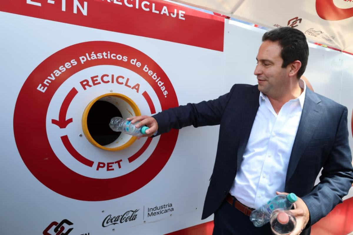 Estado, Saltillo y ARCA Continental inauguran estación de reciclaje
