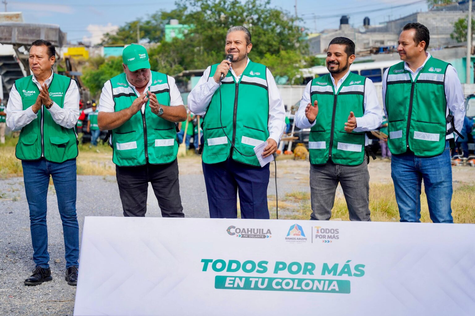Va Ramos por colonias limpias y seguras con nuevo programa