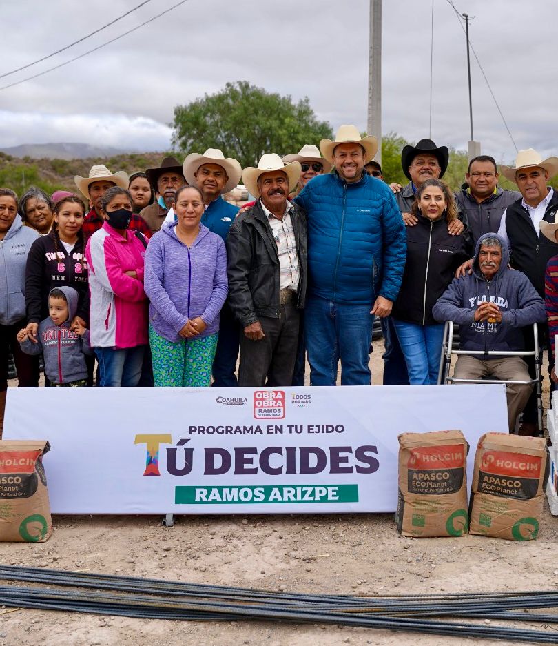 Lleva Tomás Gutiérrez programa “Tú Decides” al ejido Guajardo