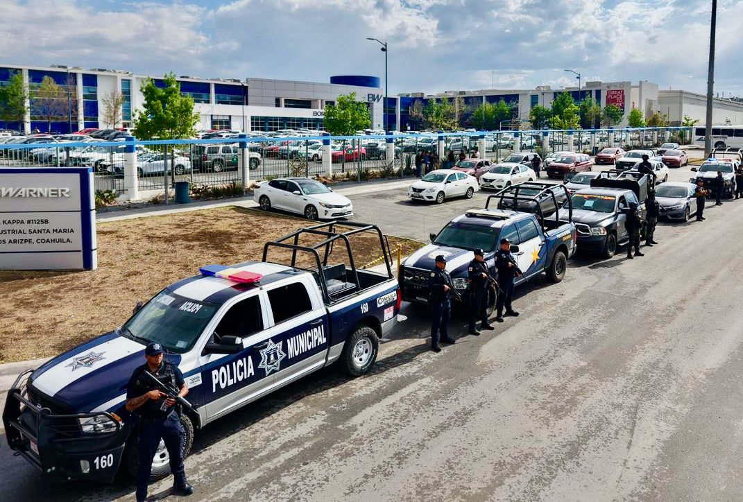 Operativos coordinados dejan 24 detenidos en Ramos Arizpe