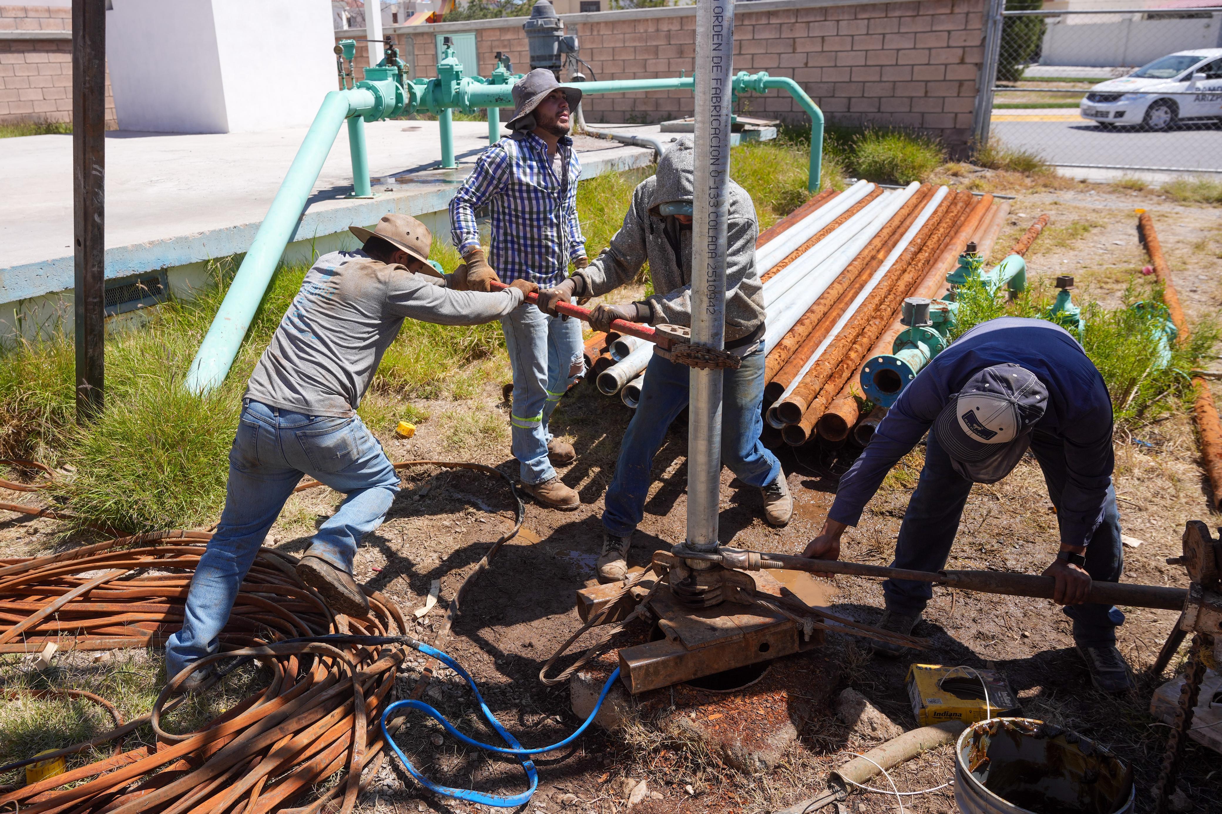 Aceleran acciones para garantizar agua en Ramos Arizpe