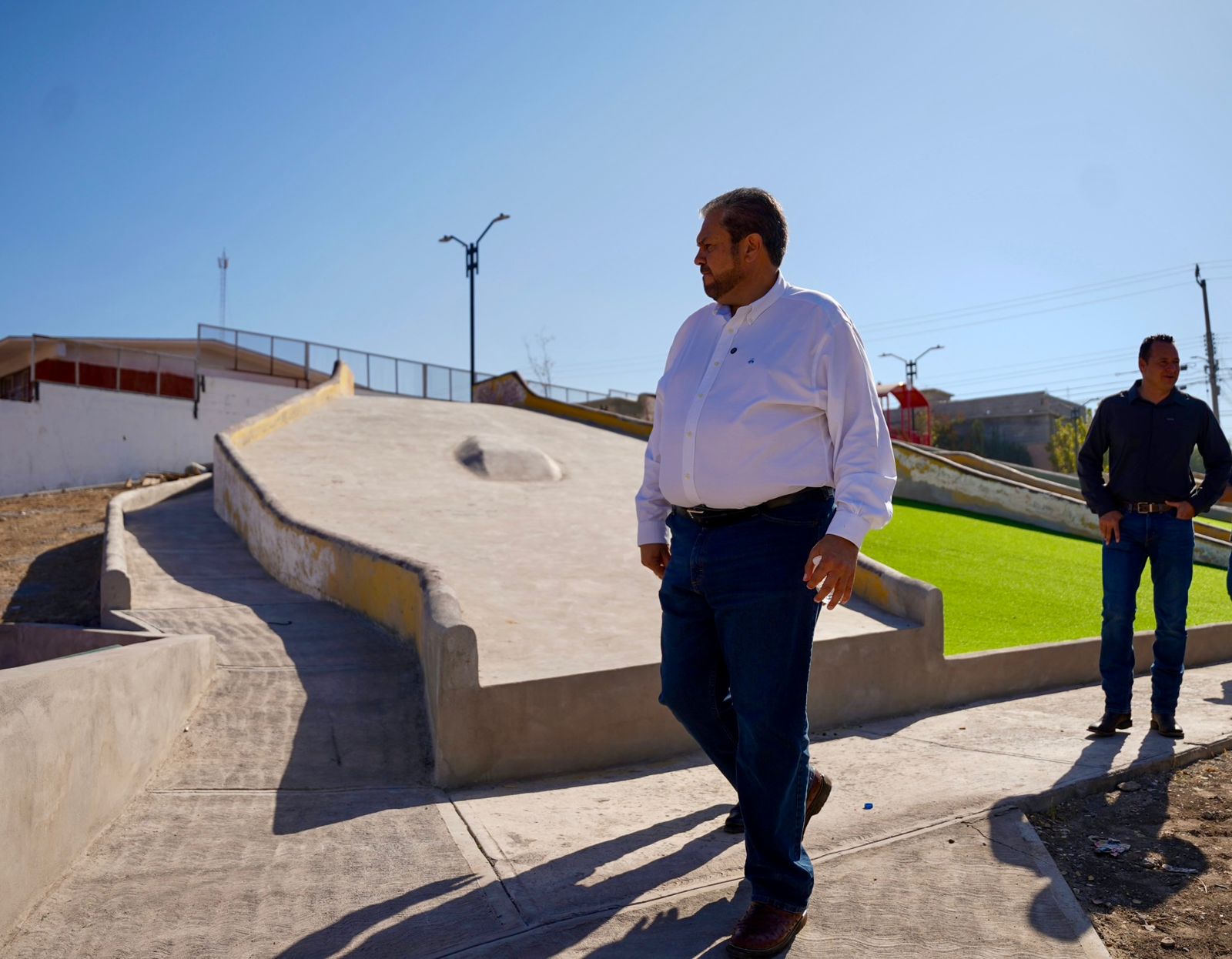 Remodelación de plazas revitaliza sectores y fortalece el tejido social en Ramos Arizpe