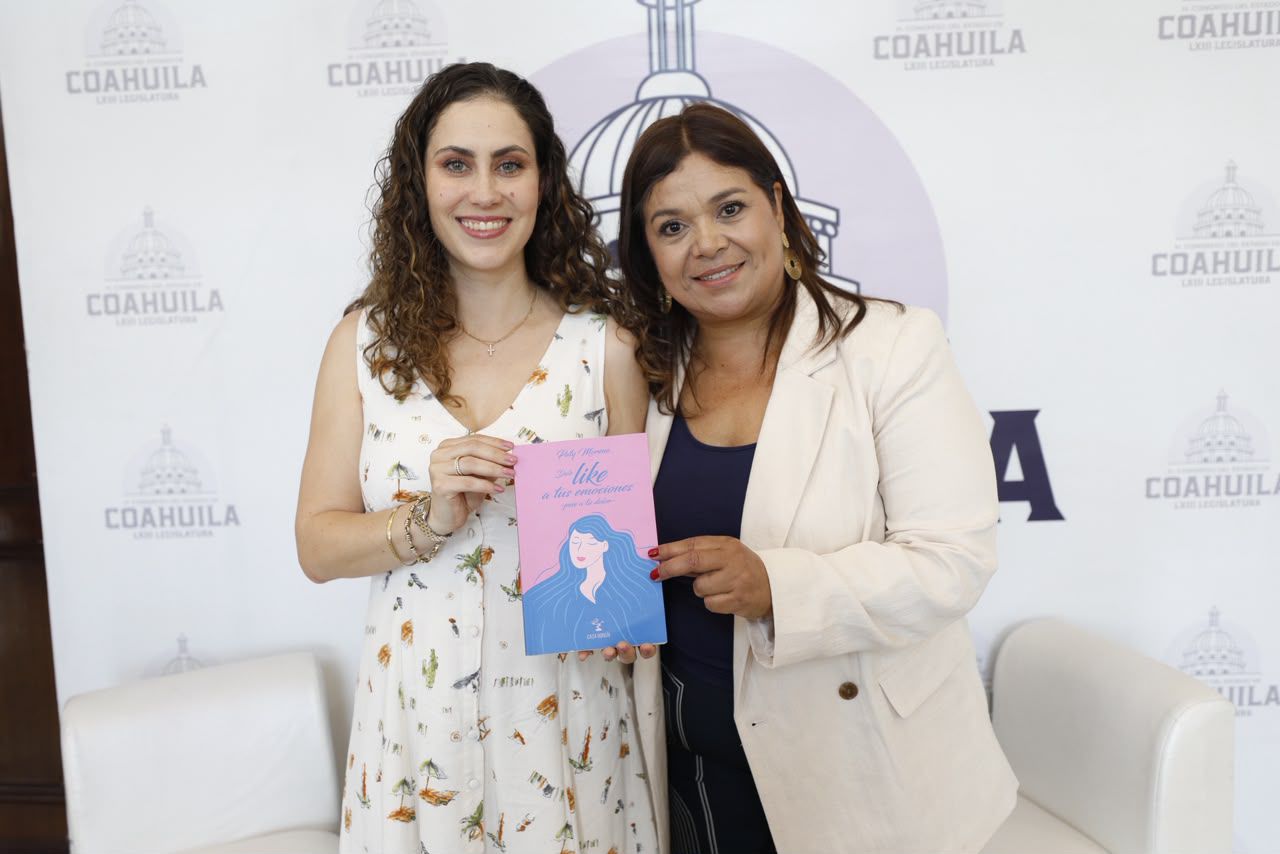 Presentan en Congreso del Estado libro sobre salud mental “Dale like a tus emociones”