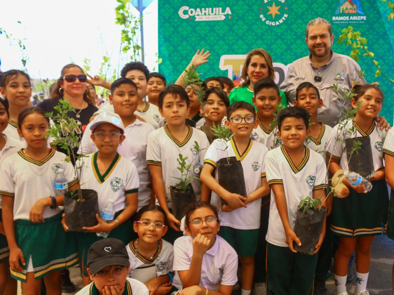 Más árboles, más vida: Ramos Arizpe fortalece su compromiso con el medio ambiente