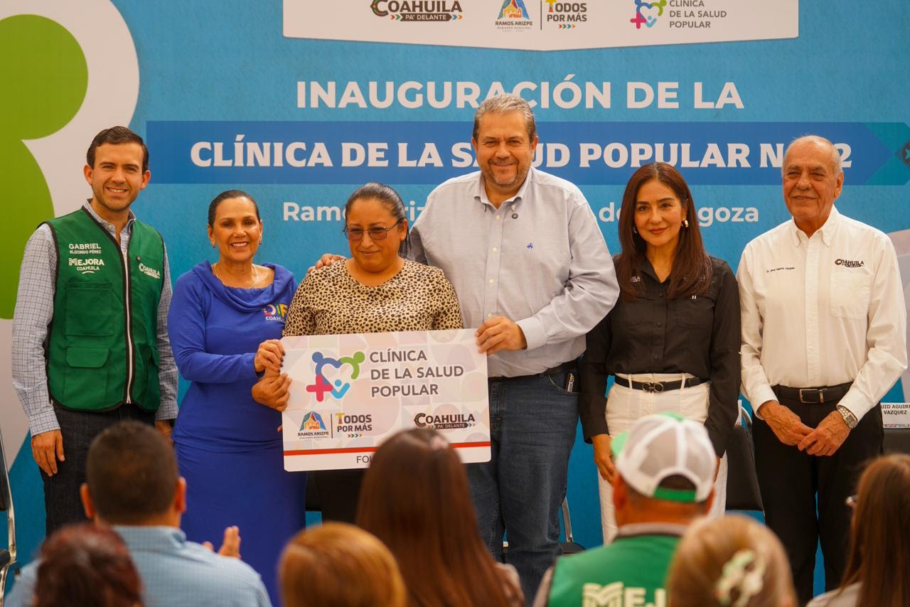 Clínicas de la Salud superan 48 mil acciones en Ramos Arizpe; política social que da tranquilidad