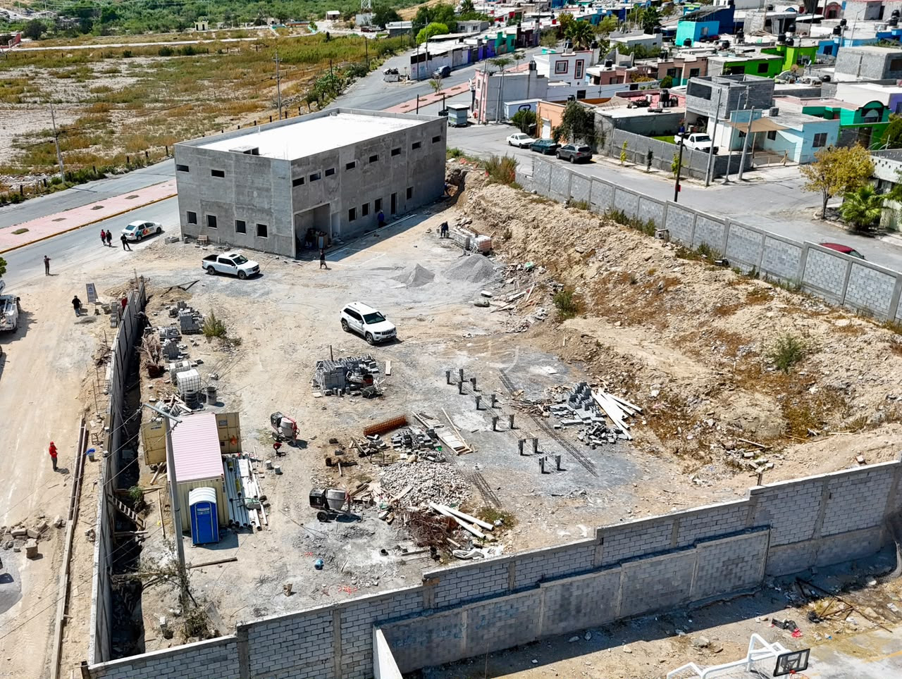 Continúa la construcción del Centro de Rehabilitación para Adicciones en Ramos Arizpe
